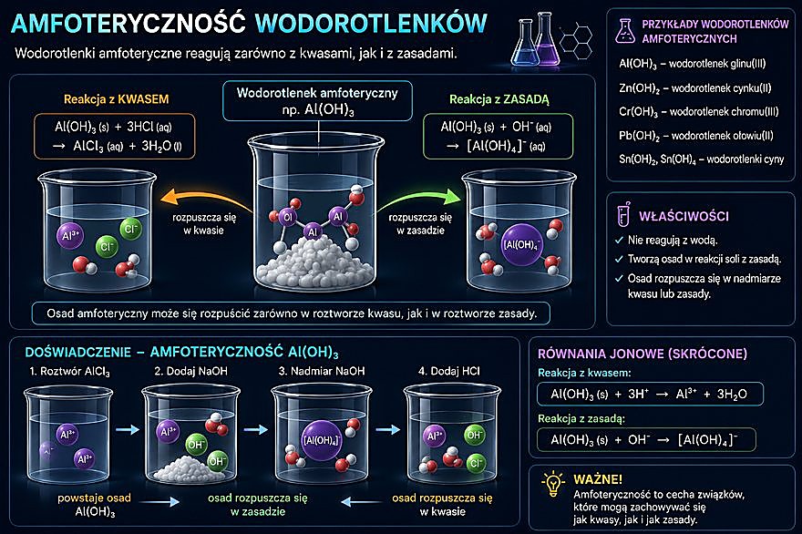 Amfoteryczność Al(OH)