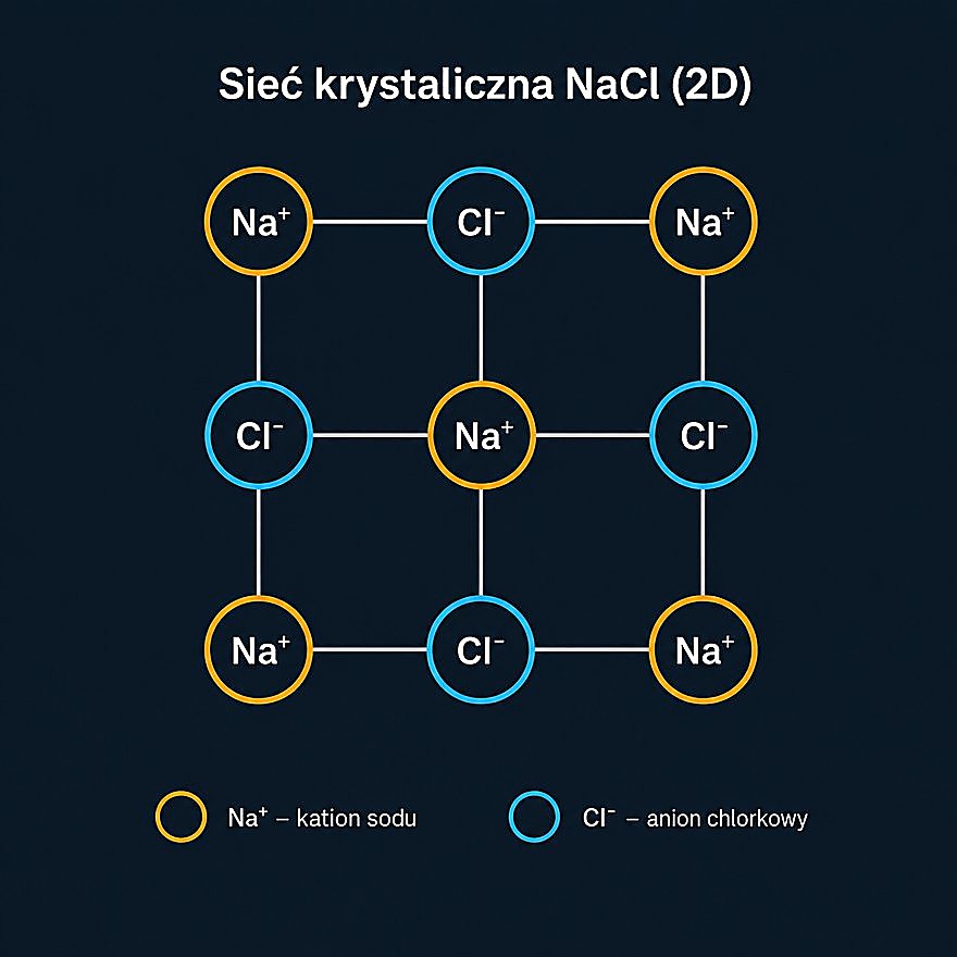 Sieć NaCl 2D